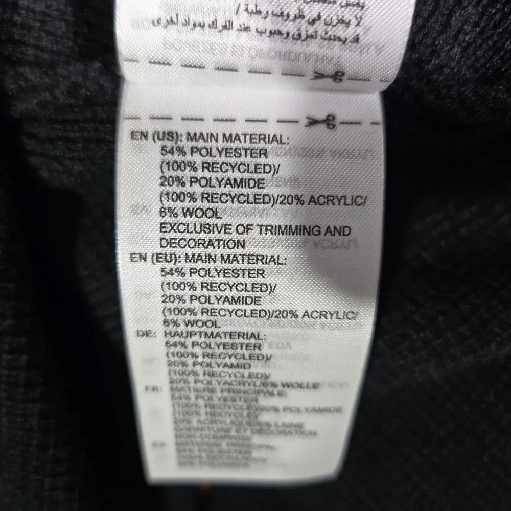 $140 Adidas Originals All Blacks Knitted Wool Blend Rugby Polo Shirt Mens 2XL